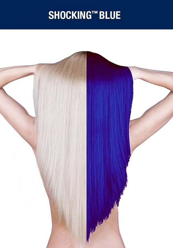 Shocking Blue | AMPLIFIED COLOUR - Beserk - all, blue, clickfrenzy15-2023, cosmetics, cpgstinc, discountapp, dye, ebaymp, fp, hair, hair blue, hair colour, hair dye, labelvegan, manic panic, manic panic hair, vegan