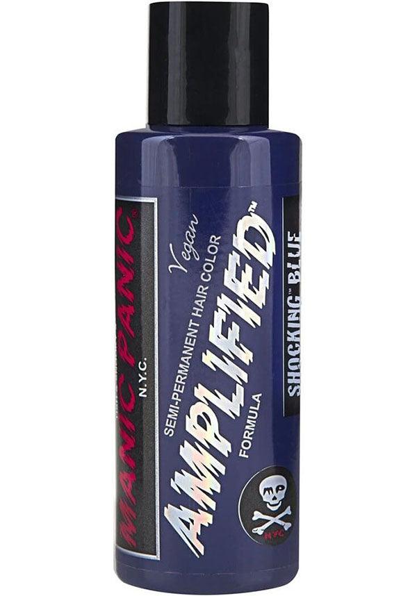 Shocking Blue | AMPLIFIED COLOUR - Beserk - all, blue, clickfrenzy15-2023, cosmetics, cpgstinc, discountapp, dye, ebaymp, fp, hair, hair blue, hair colour, hair dye, labelvegan, manic panic, manic panic hair, vegan