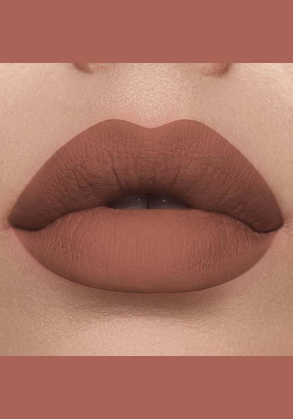 Shroom | VELVETINES LIQUID LIPSTICK - Beserk - all, brown, clickfrenzy15-2023, cosmetics, discountapp, fetish, formal, fp, grunge, labelvegan, lime crime, lime crime cosmetics, limecrimecore, lips, lipstick, liquid lipstick, nude, office, pinup, rockabilly, vegan