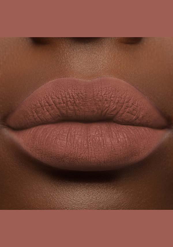 Shroom | VELVETINES LIQUID LIPSTICK - Beserk - all, brown, clickfrenzy15-2023, cosmetics, discountapp, fetish, formal, fp, grunge, labelvegan, lime crime, lime crime cosmetics, limecrimecore, lips, lipstick, liquid lipstick, nude, office, pinup, rockabilly, vegan