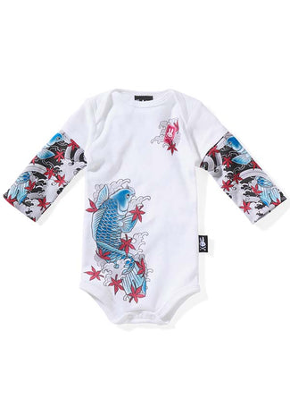 SIX BUNNIES BABY ROMPER HOMEWARS BOUND main image 1