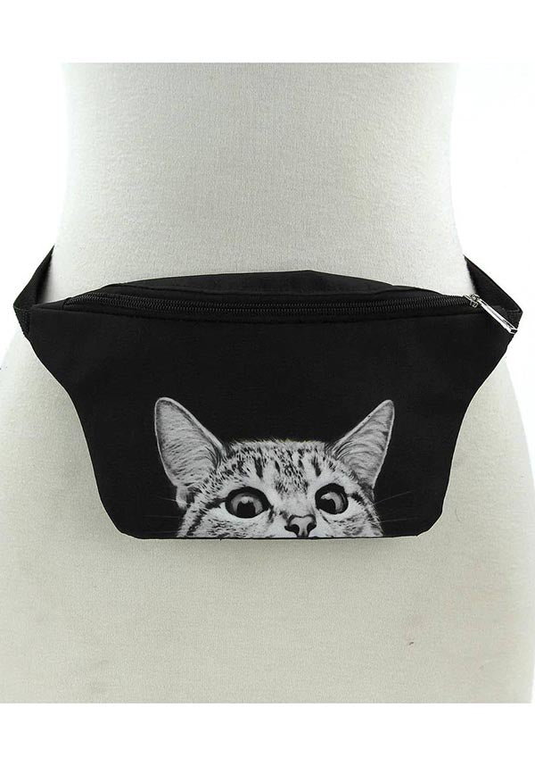 Peeking Cat | WAIST BAG