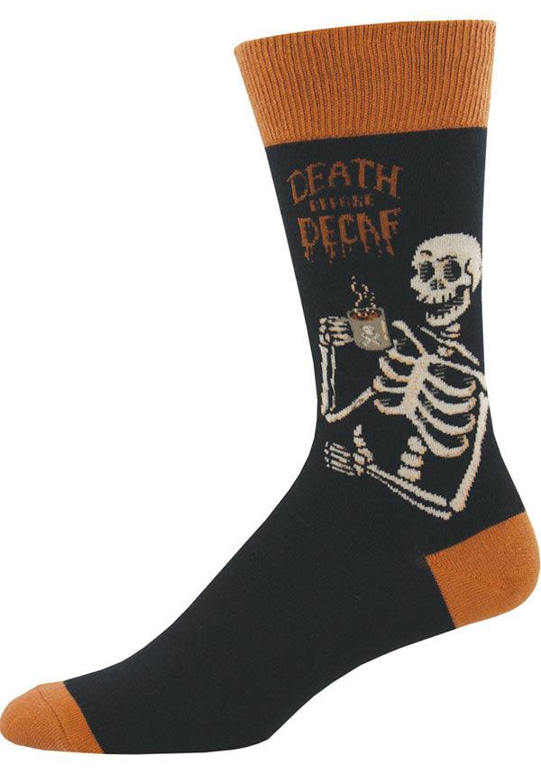 Socksmith - Death Before Decaf Socks Mens - Buy Online Australia