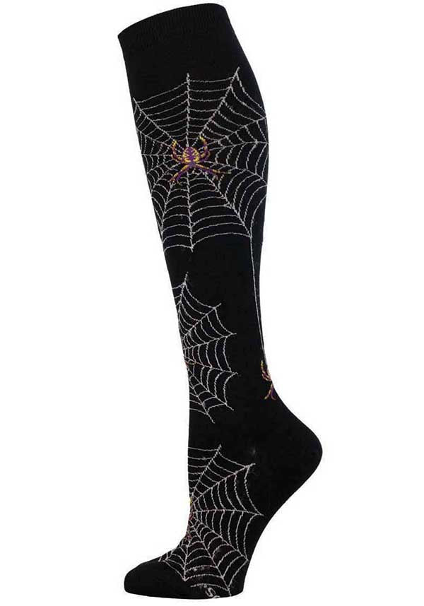Spider Webs | KNEE HIGH SOCKS