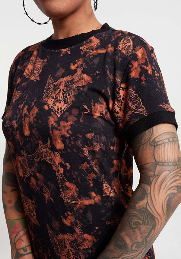 Sourpuss Bleach Bats Tee Shirt Dress Buy Online Australia