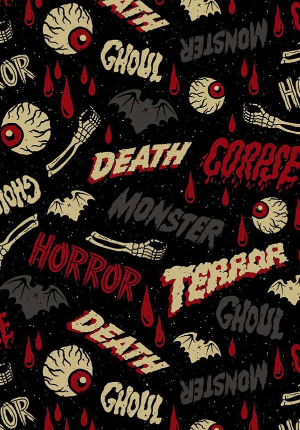 Oh The Horror | SHOWER CURTAIN*