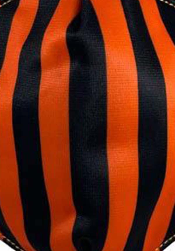 Stripes [Black &amp; Orange] | FACE MASK* - Beserk - accessories, all, all ladies, black, clickfrenzy15-2023, covid, discountapp, facemask, goth, gothic, gothic accessories, halloween, labelsale, ladies, ladies accessories, mask, mbpriority2023, mens, mens accessories, mysteryboxsale, mysteryboxsaleaccessories, mysterypack2023, nov21, orange, R161121, sale, sale accessories, SPP259883, stripe, striped, stripes, stripey