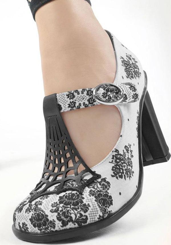 Spider Web | HIGH HEELS - Beserk - all, clickfrenzy15-2023, cpgstinc, discountapp, fp, gothic, halloween, heels, heels [in stock], hot chocolate, in stock, instock, labelinstock, labelvegan, lolita, shoes, spider, spiderweb, vegan, web