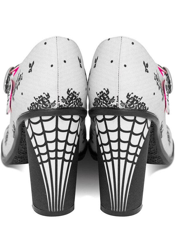 Spider Web | HIGH HEELS - Beserk - all, clickfrenzy15-2023, cpgstinc, discountapp, fp, gothic, halloween, heels, heels [in stock], hot chocolate, in stock, instock, labelinstock, labelvegan, lolita, shoes, spider, spiderweb, vegan, web