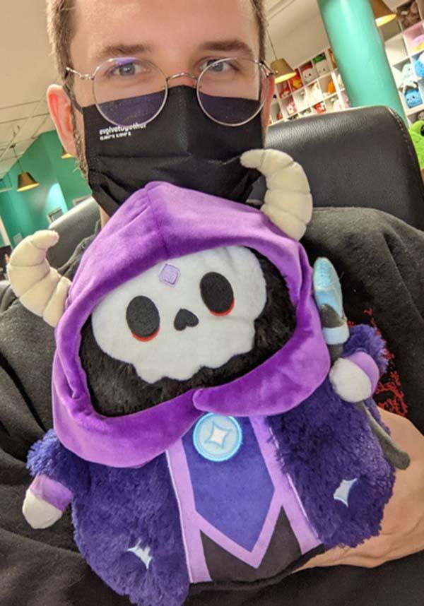 Lich [Mini] | PLUSH - Beserk - all, discountapp, fp, googleshopping, goth homeware, gothic homeware, gothic homewares, halloween homeware, halloween homewares, home, homeware, homewares, kawaii, kids homewares, kids plush, kids toy, may23, plush, plush toy, plush toys, plushies, plushy, pop culture homewares, purple, R140523, skull, skulls, soft plush, soft toy, SQSO506347, SQSO554331, toy, toys