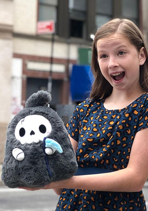 Reaper [Mini] | PLUSH - Beserk - all, christmas gift, christmas gifts, cute, discountapp, fp, gift, gift idea, gift ideas, gifts, googleshopping, gothic gifts, grey, kawaii, kids gift, kids gifts, kids plush, may23, plush, plush toy, plush toys, plushies, plushy, R140523, reaper, skull, skulll, skulls, soft plush, SQSO554331