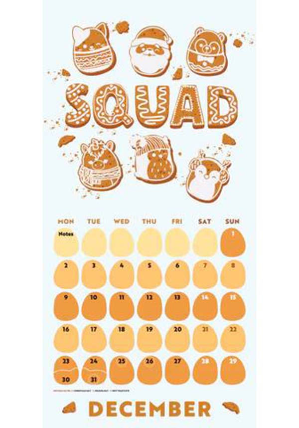 Squishmallows 2025 Calendar Buy Online Australia