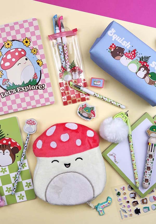 Malcolm Mushroom | PLUSH PENCIL CASE