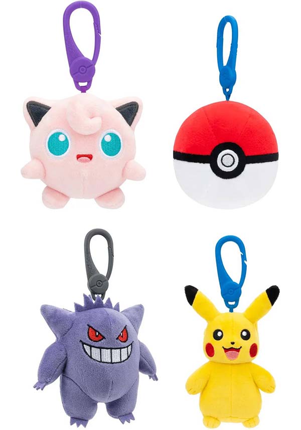 Pokemon 3.5" | PLUSH CLIP  [BLIND PICK]