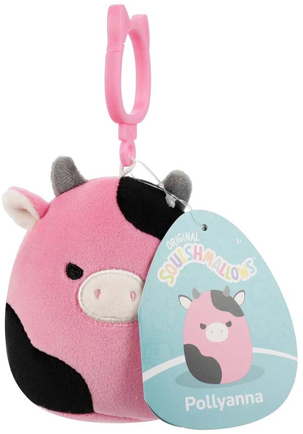 Pollyanna Cow 3.5" | PLUSH CLIP
