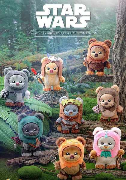 Star Wars: Ewoks Cosbi | PLUSH KEYCHAIN [BLIND BOX]