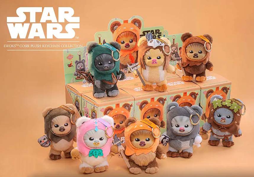 Star Wars: Ewoks Cosbi | PLUSH KEYCHAIN [BLIND BOX]