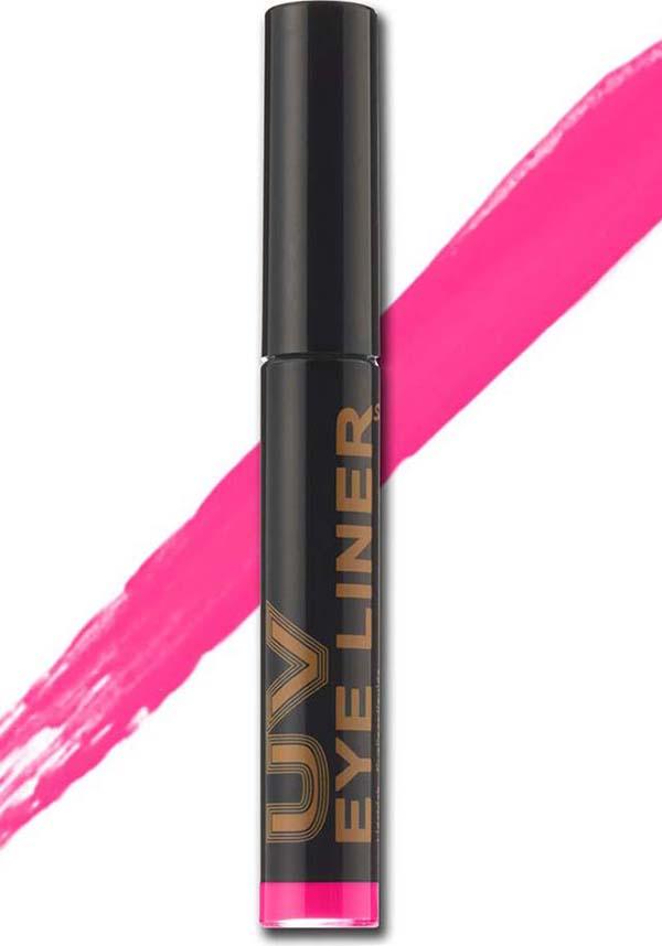 Neon Pink | LIQUID EYELINER - Beserk - all, clickfrenzy15-2023, cosmetics, discountapp, eyeliner, eyes, fp, hot pink, labeluvreactive, labelvegan, liquid eyeliner, make up, makeup, may20, neon, pink, special fx makeup, stargazer, stargazer cosmetics, uv, uv reactive, uvreactive, uvreactive1, vegan