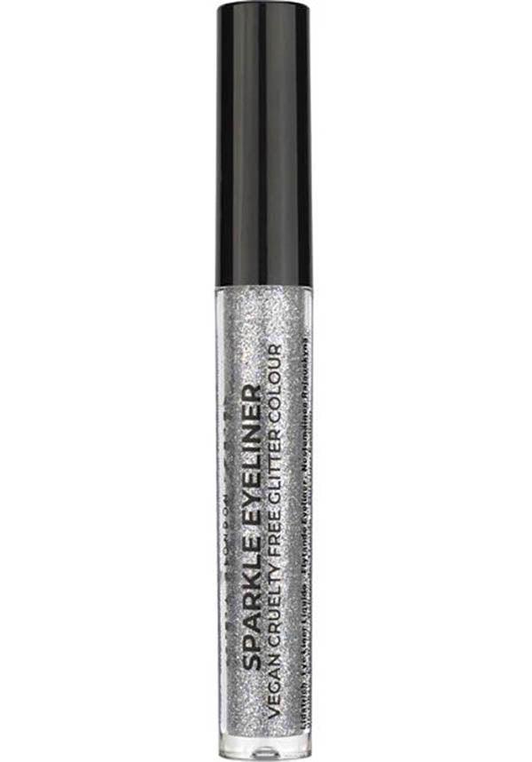 Sparkle Glitter [Silver] | LIQUID EYELINER - Beserk - all, clickfrenzy15-2023, cosmetic glitter, cosmetics, cruelty free, discountapp, eye, eyeliner, fp, glitter, jan21, labelvegan, liner, liquid eyeliner, make up, makeup, pearl, silver, sparkle, sparkly, stargazer, stargazer cosmetics, vegan