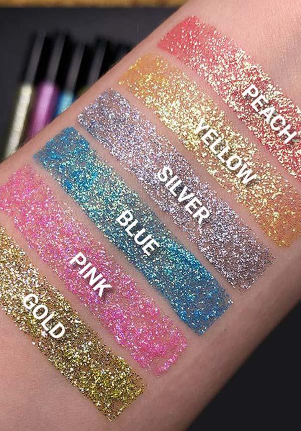 Sparkle Glitter [Silver] | LIQUID EYELINER - Beserk - all, clickfrenzy15-2023, cosmetic glitter, cosmetics, cruelty free, discountapp, eye, eyeliner, fp, glitter, jan21, labelvegan, liner, liquid eyeliner, make up, makeup, pearl, silver, sparkle, sparkly, stargazer, stargazer cosmetics, vegan