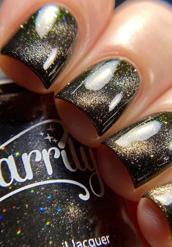 Mercury [Galaxy Edition] | NAIL POLISH - Beserk - all, black, clickfrenzy15-2023, copper, cosmetics, discountapp, fp, glitter, holo, holographic, jun21, labelvegan, nail, nail art, nail artist, nail polish, nail varnish, nails, polish, polishes, R150621, shimmer, starrily, varnish, vegan
