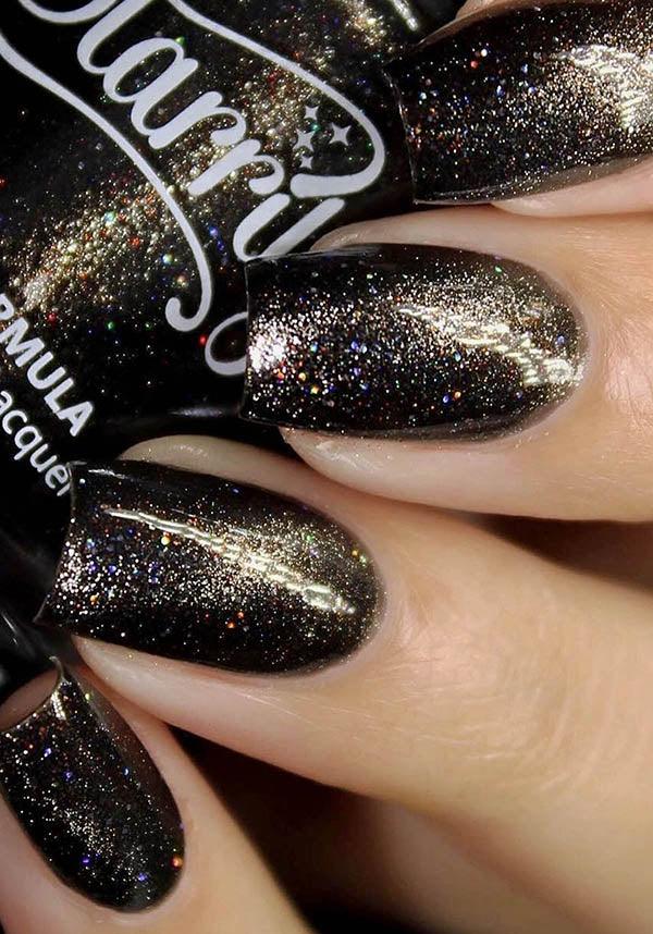 Mercury [Galaxy Edition] | NAIL POLISH - Beserk - all, black, clickfrenzy15-2023, copper, cosmetics, discountapp, fp, glitter, holo, holographic, jun21, labelvegan, nail, nail art, nail artist, nail polish, nail varnish, nails, polish, polishes, R150621, shimmer, starrily, varnish, vegan