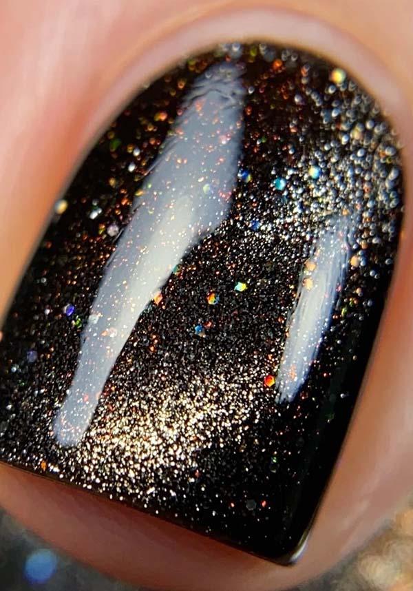 Mercury [Galaxy Edition] | NAIL POLISH - Beserk - all, black, clickfrenzy15-2023, copper, cosmetics, discountapp, fp, glitter, holo, holographic, jun21, labelvegan, nail, nail art, nail artist, nail polish, nail varnish, nails, polish, polishes, R150621, shimmer, starrily, varnish, vegan