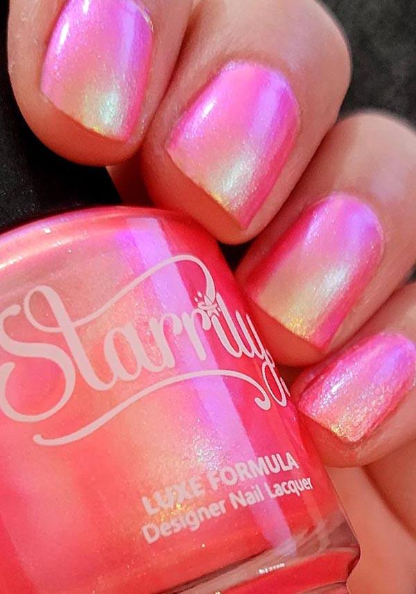 Nectar | NAIL POLISH - Beserk - all, aug22, clickfrenzy15-2023, cosmetics, cruelty free, cruetly free, discountapp, fp, googleshopping, holo, holographic, kawaii, labelvegan, ladies, nail, nail art, nail polish, nail polishes, nail varnish, nails, pink, polish, polishes, R250822, repriced080623, shimmer, STA115, starrily, varnish, vegan