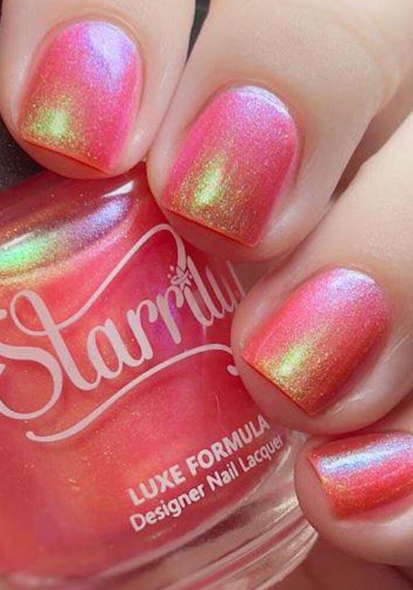 Nectar | NAIL POLISH - Beserk - all, aug22, clickfrenzy15-2023, cosmetics, cruelty free, cruetly free, discountapp, fp, googleshopping, holo, holographic, kawaii, labelvegan, ladies, nail, nail art, nail polish, nail polishes, nail varnish, nails, pink, polish, polishes, R250822, repriced080623, shimmer, STA115, starrily, varnish, vegan