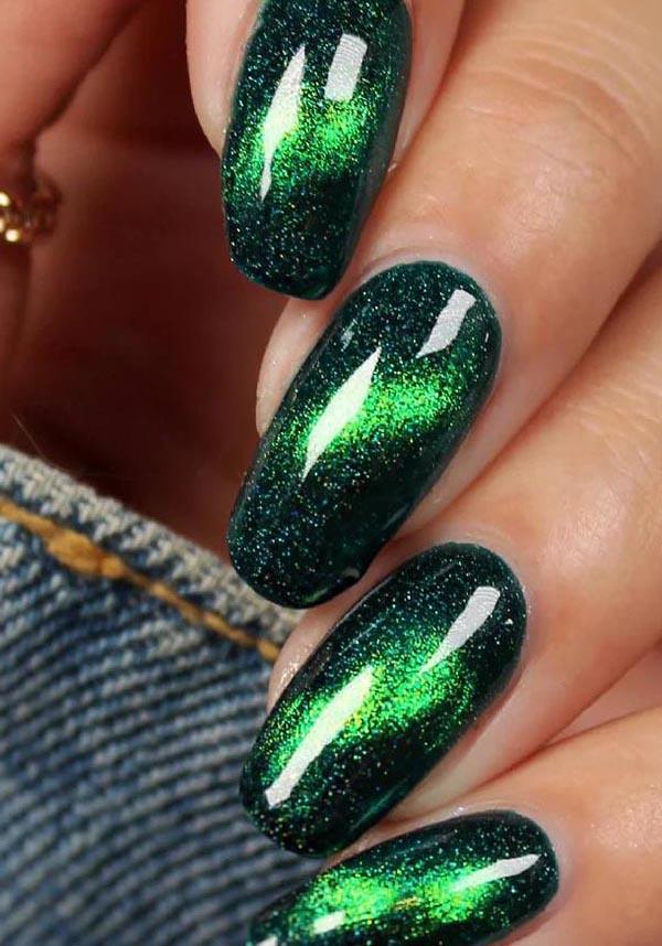 Pluto | NAIL POLISH - Beserk - all, clickfrenzy15-2023, cosmetics, cruelty free, cruetly free, discountapp, fp, glitter, googleshopping, green, holo, holographic, labelvegan, nail, nail art, nail polish, nail polishes, nail varnish, nails, polish, polishes, R160922, sep22, sparkle, STA115, starrily, varnish, vegan