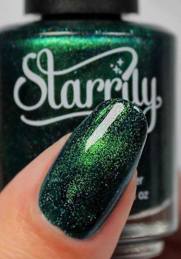 Pluto | NAIL POLISH - Beserk - all, clickfrenzy15-2023, cosmetics, cruelty free, cruetly free, discountapp, fp, glitter, googleshopping, green, holo, holographic, labelvegan, nail, nail art, nail polish, nail polishes, nail varnish, nails, polish, polishes, R160922, sep22, sparkle, STA115, starrily, varnish, vegan