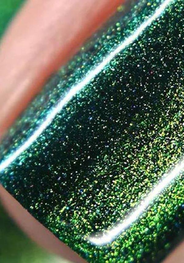 Pluto | NAIL POLISH - Beserk - all, clickfrenzy15-2023, cosmetics, cruelty free, cruetly free, discountapp, fp, glitter, googleshopping, green, holo, holographic, labelvegan, nail, nail art, nail polish, nail polishes, nail varnish, nails, polish, polishes, R160922, sep22, sparkle, STA115, starrily, varnish, vegan