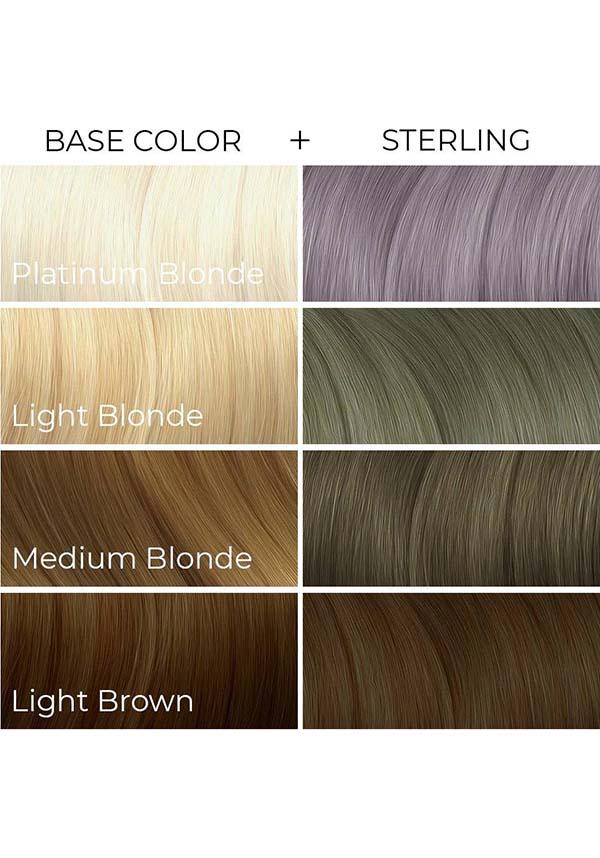 Sterling | HAIR COLOUR [118ml] - Beserk - all, arctic fox, artic fox, clickfrenzy15-2023, cosmetics, discountapp, fp, goth, gray, grey, hair colour, hair dye, hair grey, hair silver, labelvegan, lethal industries, silver, vegan