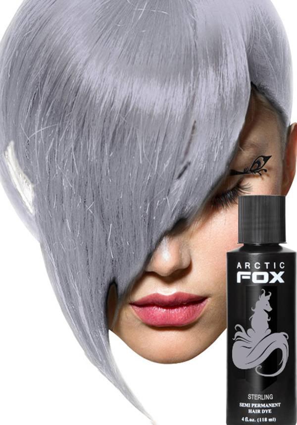 Sterling | HAIR COLOUR [118ml] - Beserk - all, arctic fox, artic fox, clickfrenzy15-2023, cosmetics, discountapp, fp, goth, gray, grey, hair colour, hair dye, hair grey, hair silver, labelvegan, lethal industries, silver, vegan