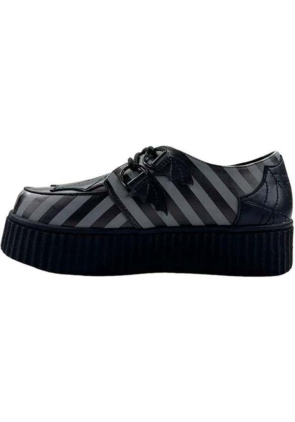 Krypt Web Stripe [Grey/Black] | CREEPERS**