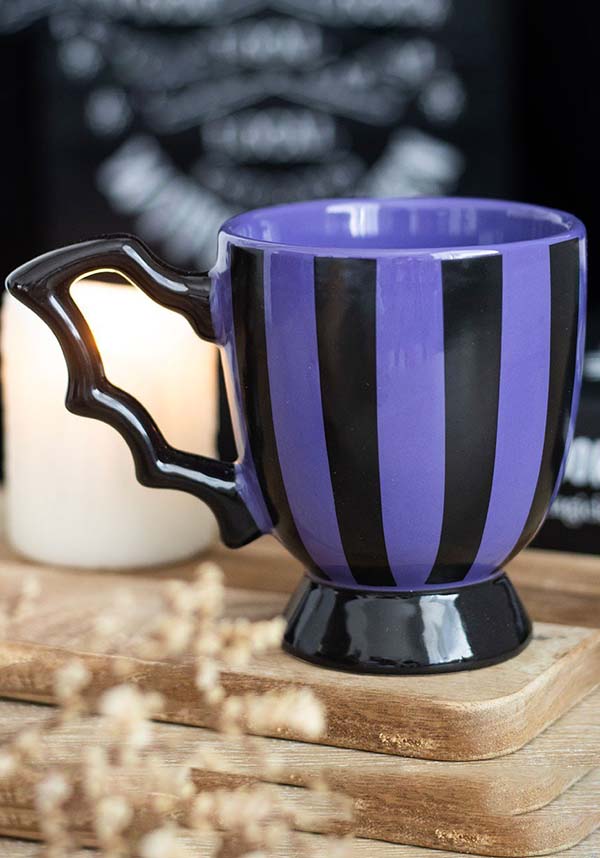 Striped Bat Wing [Purple] | TEACUP