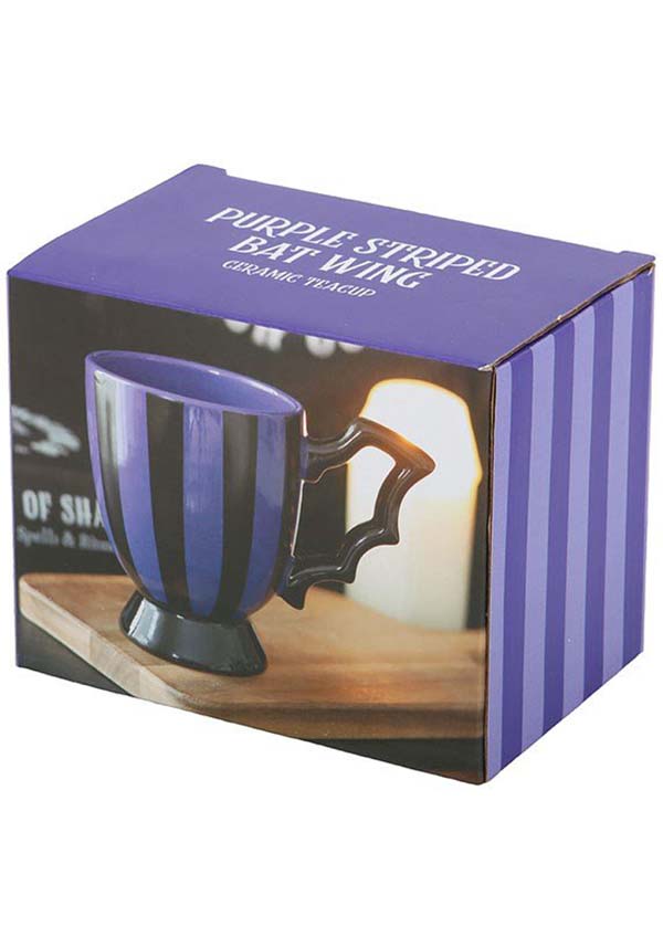 Striped Bat Wing [Purple] | TEACUP