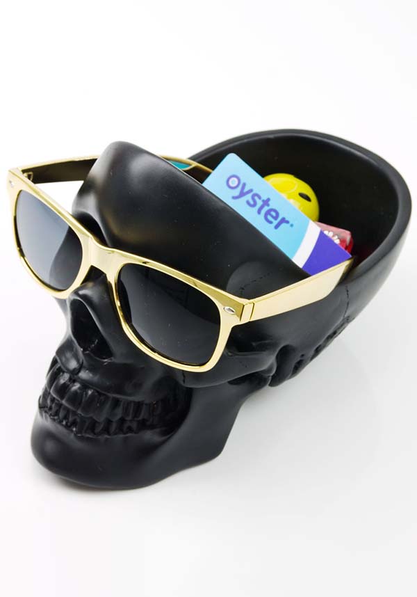 Skull | BOWL [BLACK]