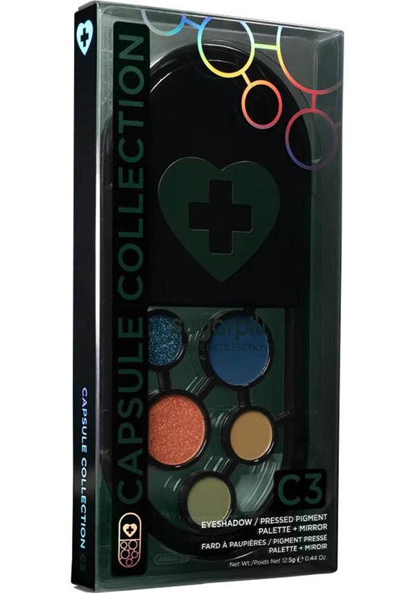 Capsule Collection [Black Edition] | PALETTE - Beserk - all, beserkstaple, black, clickfrenzy15-2023, cosmetics, discountapp, eyes, eyeshadow, eyeshadow pressed, feb21, fp, gift, gift idea, gift ideas, gothic, gothic gifts, halloween makeup, labelvegan, make up, makeup, multicolour, palette, pill, sugarpill, vegan