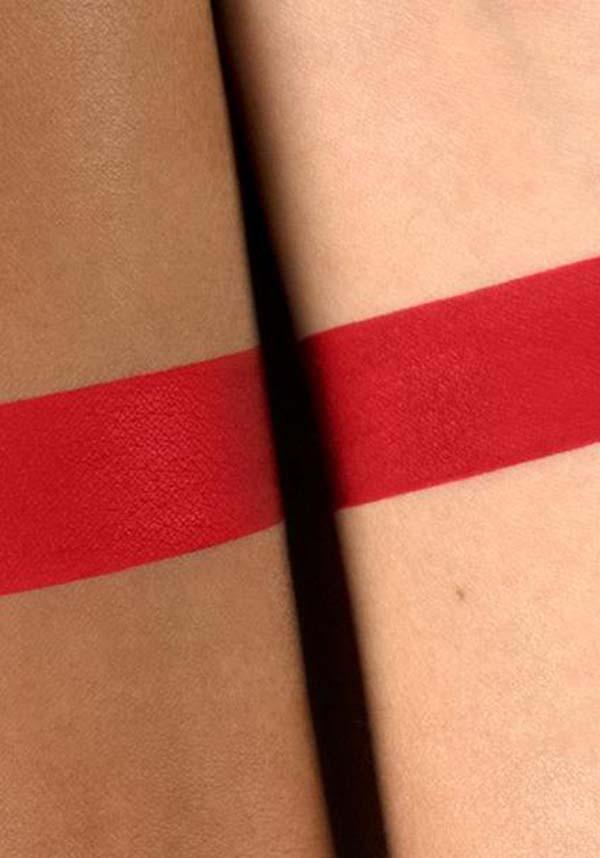 Nurse | LIQUID LIP COLOUR - Beserk - all, beserkstaple, christmas cosmetics, clickfrenzy15-2023, cosmetics, discountapp, fetish, fp, halloween, halloween cosmetics, halloween makeup, labelvegan, lips, lipstick, liquid lipstick, make up, makeup, matte, pinup, red, retro, rockabilly, sugarpill, vegan