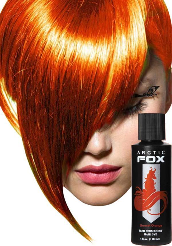 Sunset Orange | HAIR COLOUR [118ml] - Beserk - all, arctic fox, artic fox, clickfrenzy15-2023, colour:orange, cosmetics, discountapp, fp, hair colour, hair dye, hair orange, labelvegan, lethal industries, orange, rainbow, vegan