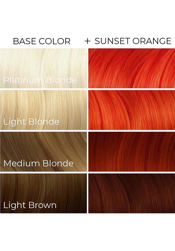 Sunset Orange | HAIR COLOUR [236ml] - Beserk - all, arctic fox, artic fox, clickfrenzy15-2023, colour:orange, cosmetics, discountapp, fp, hair colour, hair dye, hair orange, labelvegan, lethal industries, orange, rainbow, vegan