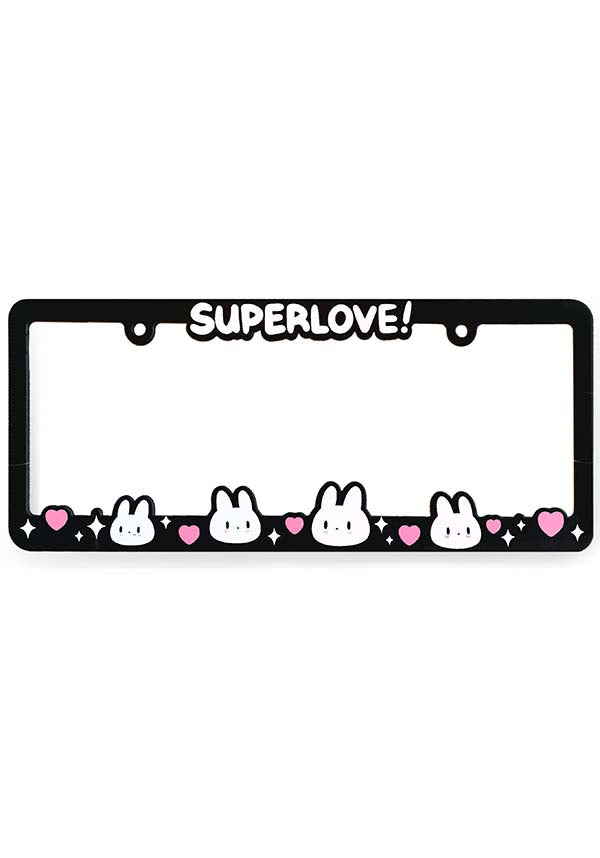 Mochi Bunny [Black] | PLATE FRAME