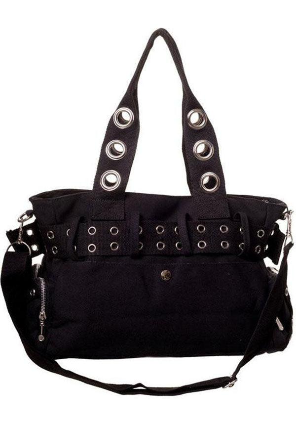 Sweet Revenge | HANDCUFF BAG - Beserk - accessories, all, bag, banned apparel, black, clickfrenzy15-2023, discountapp, fp, goth, gothic, gothic accessories, gothic bag, hand bag, handbag, handbags and purses, labelvegan, pricematchedsg, punk, repriced240523, vegan
