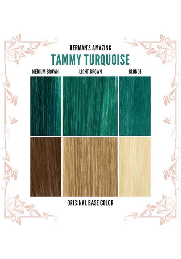 Tammy Turquoise | HAIR COLOUR - Beserk - 420sale, all, clickfrenzy15-2023, cosmetics, discountapp, dye, fp, green, hair, hair blue, hair colour, hair dye, hair dyes, hair green, hair turquoise, hermans colour, hermans hair colour, labelvegan, mermaid hair, turquoise, vegan