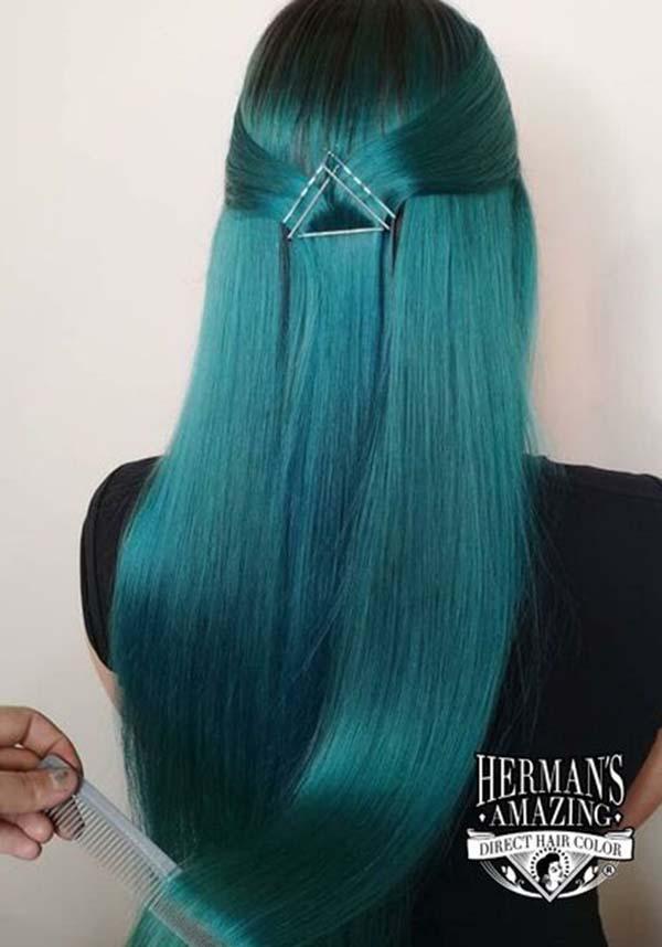 Tammy Turquoise | HAIR COLOUR - Beserk - 420sale, all, clickfrenzy15-2023, cosmetics, discountapp, dye, fp, green, hair, hair blue, hair colour, hair dye, hair dyes, hair green, hair turquoise, hermans colour, hermans hair colour, labelvegan, mermaid hair, turquoise, vegan