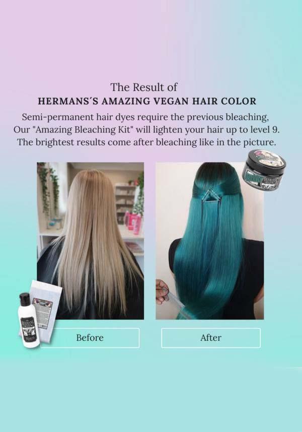 Tammy Turquoise | HAIR COLOUR - Beserk - 420sale, all, clickfrenzy15-2023, cosmetics, discountapp, dye, fp, green, hair, hair blue, hair colour, hair dye, hair dyes, hair green, hair turquoise, hermans colour, hermans hair colour, labelvegan, mermaid hair, turquoise, vegan