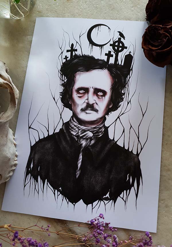 Edgar Allan Poe | Nevermore ART PRINT