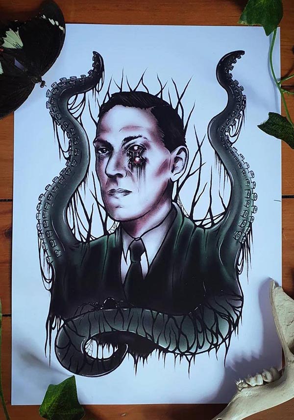 H.P. Lovecraft | A4 ART PRINT