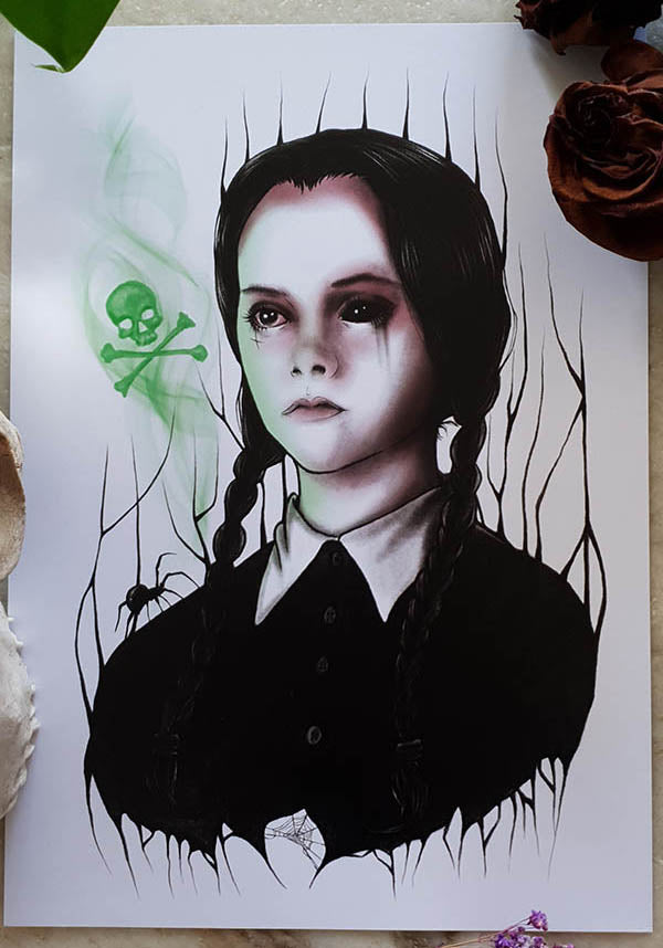 Wednesday Addams | ART PRINT